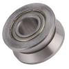 V Groove Sealed Ball Bearing 5x41x20mm Double Row Angular Contact Silver #1 small image