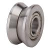 V Groove Sealed Ball Bearing 5x41x20mm Double Row Angular Contact Silver #2 small image