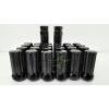 24 BLACK TRUCK LOCKING LUG NUTS 14X1.5  GMC SILVERADO HUMMER + 2 SECURITY KEYS #1 small image