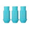 FUNCTION FORM TIFFANY BLUE ALUMINUM OPEN EXTENDED LUG NUTS 12X1.5 20 PCS ACORN #1 small image