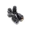 20 Black Acorn Lug Nuts Wheel Locks Combo 12x1.5 Lexus ES ES350 RX350 RX450h #2 small image