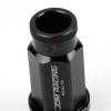 20 M12x1.5 Acorn Tuning 50mm Lug Nut Wheel Rim Lock Deville/CTS/DTS/STS Black #3 small image