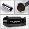 20 M12x1.5 Acorn Tuning 50mm Lug Nut Wheel Rim Lock Deville/CTS/DTS/STS Black #5 small image