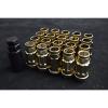 NNR EXT STEEL LUG NUTS W/ LOCK FOR HONDA AND ACURA 12X1.5 GOLD NNR-LN-SWL1215GD #1 small image