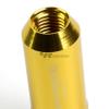 FOR CAMRY/CELICA/COROLLA 20X EXTENDED ACORN TUNER WHEEL LUG NUTS+LOCK+KEY GOLD #4 small image