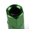 FOR DTS/STS/DEVILLE/CTS 20X EXTENDED ACORN TUNER WHEEL LUG NUTS+LOCK+KEY GREEN #3 small image