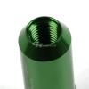 FOR DTS/STS/DEVILLE/CTS 20X EXTENDED ACORN TUNER WHEEL LUG NUTS+LOCK+KEY GREEN #4 small image