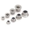 M4/M5/M6/M8/M10/M12 A2 Stainless Steel Metric Hex Flange Stop Lock Nut DIN 6926 #1 small image