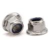 M4/M5/M6/M8/M10/M12 A2 Stainless Steel Metric Hex Flange Stop Lock Nut DIN 6926 #4 small image