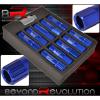 FOR INFINITI M12x1.25MM LOCKING LUG NUTS 20PC VIP EXTENDED ALUMINUM ANODIZE BLUE