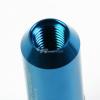 FOR IS250/IS350/GS460 20X EXTENDED ACORN TUNER WHEEL LUG NUTS+LOCK+ LIGHT BLUE