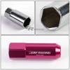 FOR IS250/IS350/GS460 20X RIM EXTENDED ACORN TUNER WHEEL LUG NUTS+LOCK+KEY PINK #5 small image