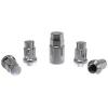 4x Ford Chrome Locking Lug Nuts 1.58&#034; Tall 1/2&#034; Studs Mustang Ranger Shelby Boss #1 small image