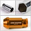 FOR IS250 IS350 GS460 20 PCS M12 X 1.5 ALUMINUM 50MM LUG NUT+ADAPTER KEY ORANGE #5 small image