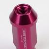 FOR IS250 IS350 GS460 20 PCS M12 X 1.5 ALUMINUM 50MM LUG NUT+ADAPTER KEY PINK