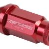 FOR DTS STS DEVILLE CTS 20 PCS M12 X 1.5 ALUMINUM 50MM LUG NUT+ADAPTER KEY RED