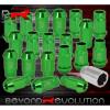 FOR NISSAN 12MMx1.25MM LOCKING LUG NUTS TRACK OPEN 20 PIECES UNIT GREEN #1 small image