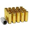 FOR DTS STS DEVILLE 20PCS M12 X 1.5 LUG WHEEL ACORN TUNER LOCK NUTS GOLD #1 small image