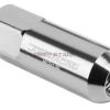 FOR IS260 IS360 GS460 20 PCS M12 X 1.5 ALUMINUM 60MM LUG NUT+ADAPTER KEY SILVER #2 small image