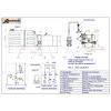 3204 Dump Trailer Hydraulic Power Unit,12V Single Acting,4L ployTank, OEM Pump