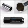20pcs M12x1.5 Anodized 60mm Tuner Wheel Rim Acorn Lug Nuts Camry/Celica Black #5 small image