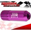FOR GMC M12x1.5 LOCKING LUG NUTS OPEN END EXTEND ALUMINUM 20 PIECE SET PURPLE #4 small image