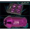 For Mitsubishi 12Mmx1.5 Locking Lug Nuts Track Extended Open 20Pcs Unit Purple #2 small image