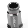 FOR IS250 IS350 GS460 20 PCS M12 X 1.5 ALUMINUM 50MM LUG NUT+ADAPTER KEY SILVER #3 small image