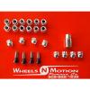 7/16 INCH LUG NUTS AND LOCK KIT OPEN END 20pc kit #1 small image