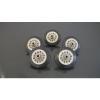 Frigidaire Dryer Drum Support Roller Assembly 134715900 134716700 Set of 5 #3 small image