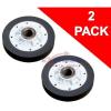 (2 Pack) 37001042 Kenmore Magic Chef Dryer Drum Support Roller Wheel PS11741913