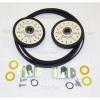 LA1008 &amp; 341241 Rear Drum Support Roller and Drum Belt PS2162268 PS346995 NEW