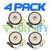 4 PACK - NEW PS1570070 DRYER SUPPORT ROLLER WHEEL KIT FOR MAYTAG AMANA WHIRLPOOL