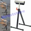 FOLDING WORK WORKLOAD SUPPORT TABLE SAW BEARING ROLLER WHEEL STAND ADJUSTABLE