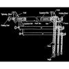 CowboyStudio Photography 3-Roller Wall Mounting Manual Background Support Sys...