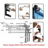 3 Roller Wall/Ceiling Mount Manual Black Chain Background Support Stand System
