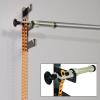 LimoStudio Photography 3-Roller Wall Mount Manual Background Support System