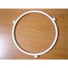 Universal 3 Wheel Microwave Turntable Plate Support Ring Roller Stand 19cm White