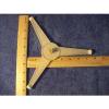 8 3/4 Triangle 5/8&#034; Post 1/4&#034; W 1/2&#034; T Microwave Oven Support Roller Guide Track #1 small image