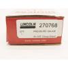 Lincoln 270768 Pressure Gauge Winters For Use With: LINCOLN CENTROMATIC New Pump #2 small image