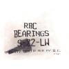 LOT OF 4 NEW RBC S-22-LW CAM FOLLOWER BEARINGS S22LW #2 small image