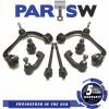 8 Pc New Suspension Kit for Ford Expedition F-150 Inner &amp; Outer Tie Rod Ends