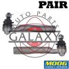 Moog New Outer Tie Rod End Pair For Toyota Sequoia 08-14 Tundra 07-14 #1 small image