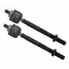 2 Front Inner Tie Rod End + Rack &amp; Pinion Tie Rod Boot Honda 97-01 CRV 2WD / 4WD #3 small image