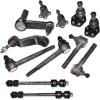 New Front End Kit Ball Joints Tie Rod Ends Pitman Arms 2000-01 Dodge Ram1500 2WD