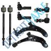Brand New 8pc Complete Front Suspension Kit  Fits 2000-2006 Nissan Sentra