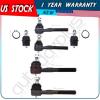 6 Suspension Tie Rod End and Ball Joint Set for 1997-2003 Ford F-150 4WD