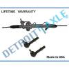 Hydraulic Power Steering Rack &amp; Pinion + 2 Outer Tie Rod for Chevy GMC Cadillac
