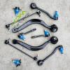 One Set New Front End Suspension Kits Tie Rod Control Arms Kit For BMW X5 E53