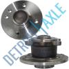 Pair: 2 New REAR 2002-06 Mini Cooper ABS Complete Wheel Hub and Bearing Assembly